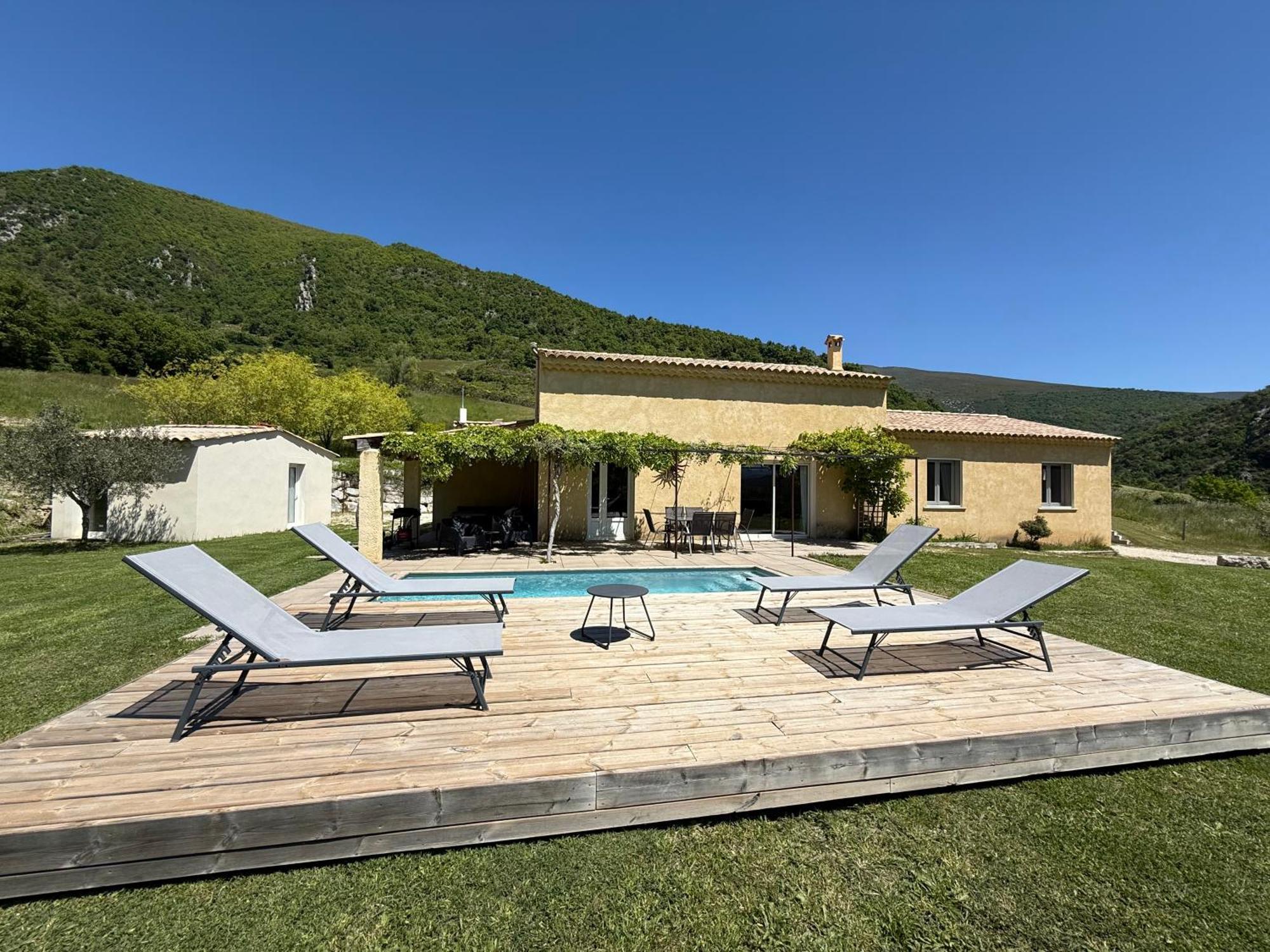 Estive Des Angelettes Piscine Chauffee Sauna Saint-Ferreol-Trente-Pas Exterior photo